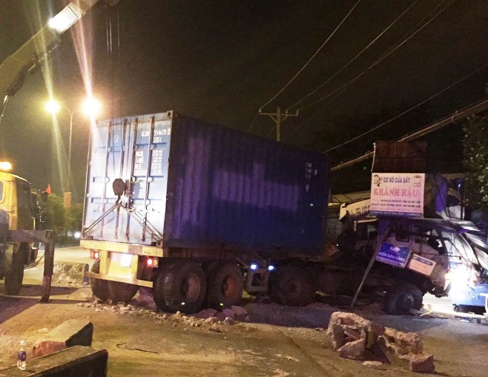 Hiện trường vụ tai nạn