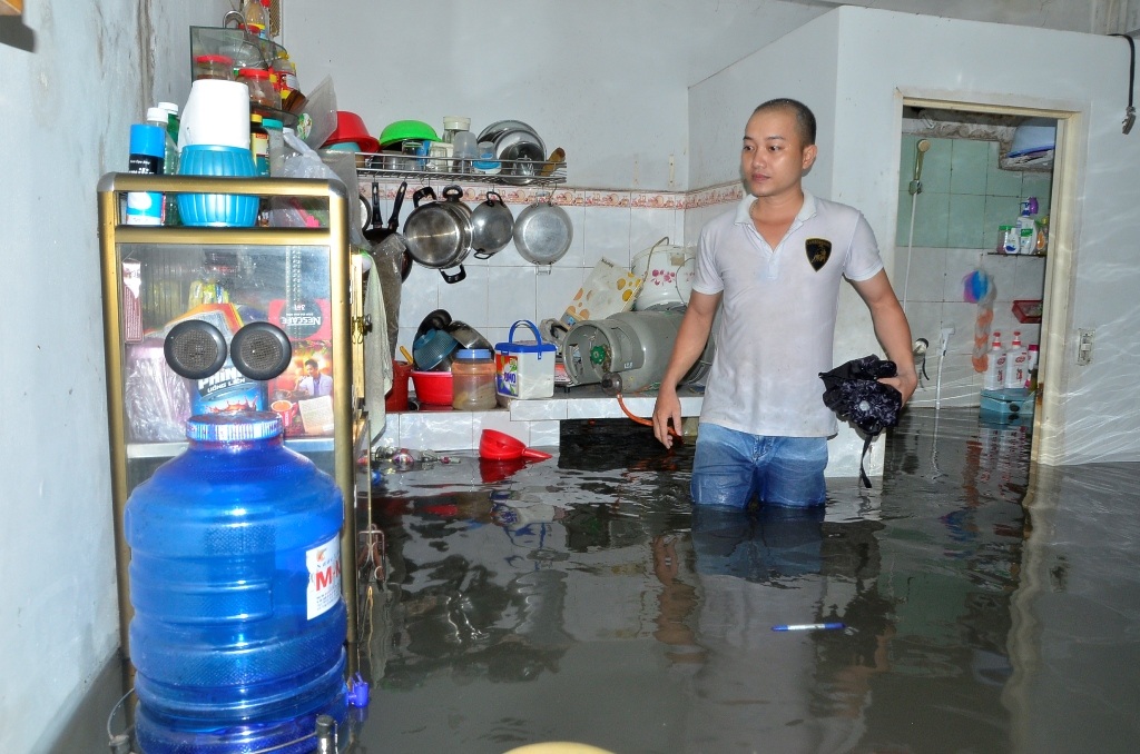 Bên trong căn bếp của một nhà dân