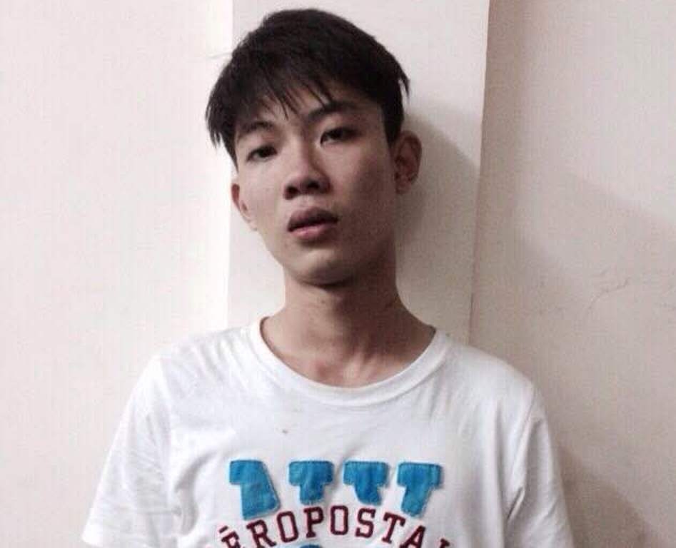 Nguyễn Hồng Phước tại cơ quan công an