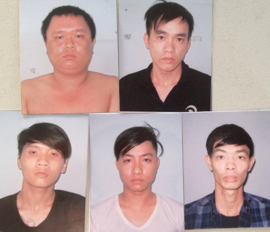 Băng giang hồ chiếm quán ăn ở Sài Gòn làm “đại bản doanh” - 2 Các đối tượng trong băng nhóm