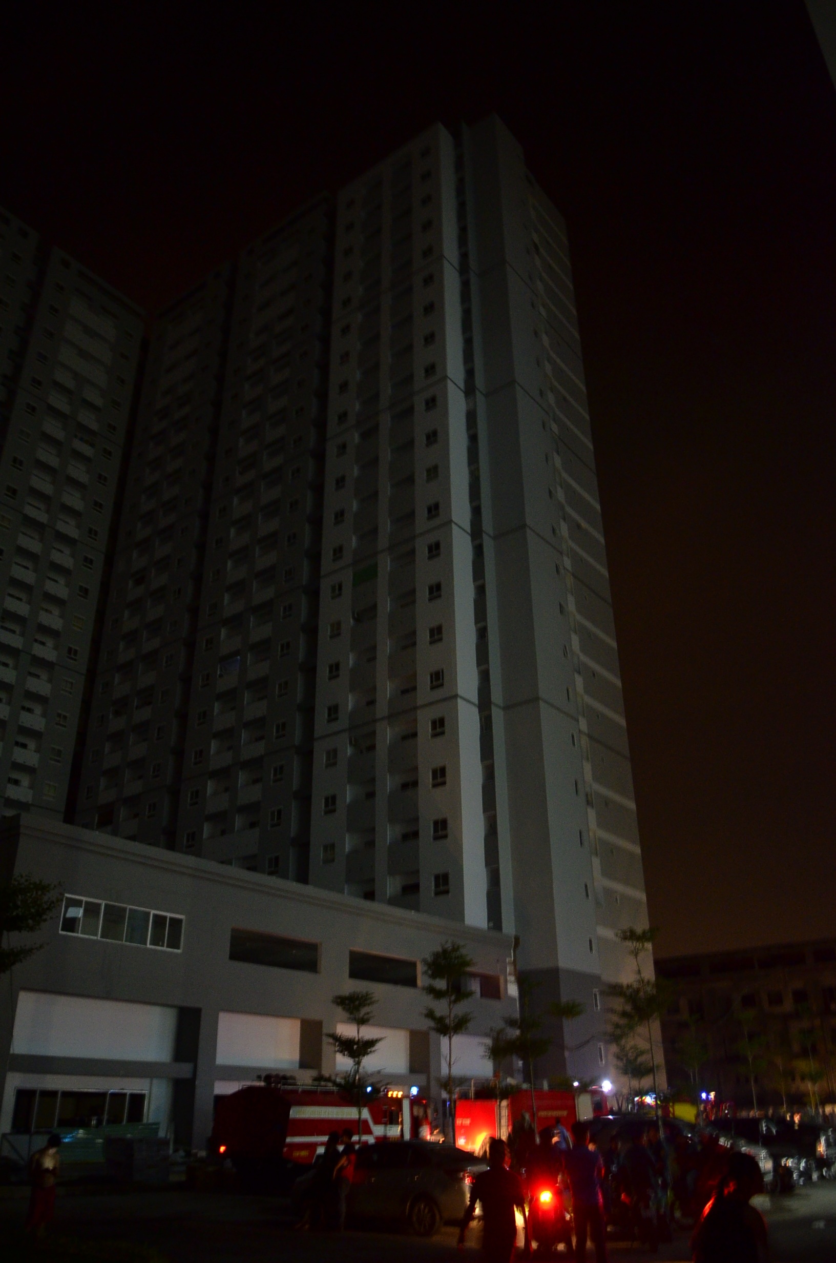 Block 4 nơi xảy ra cháy