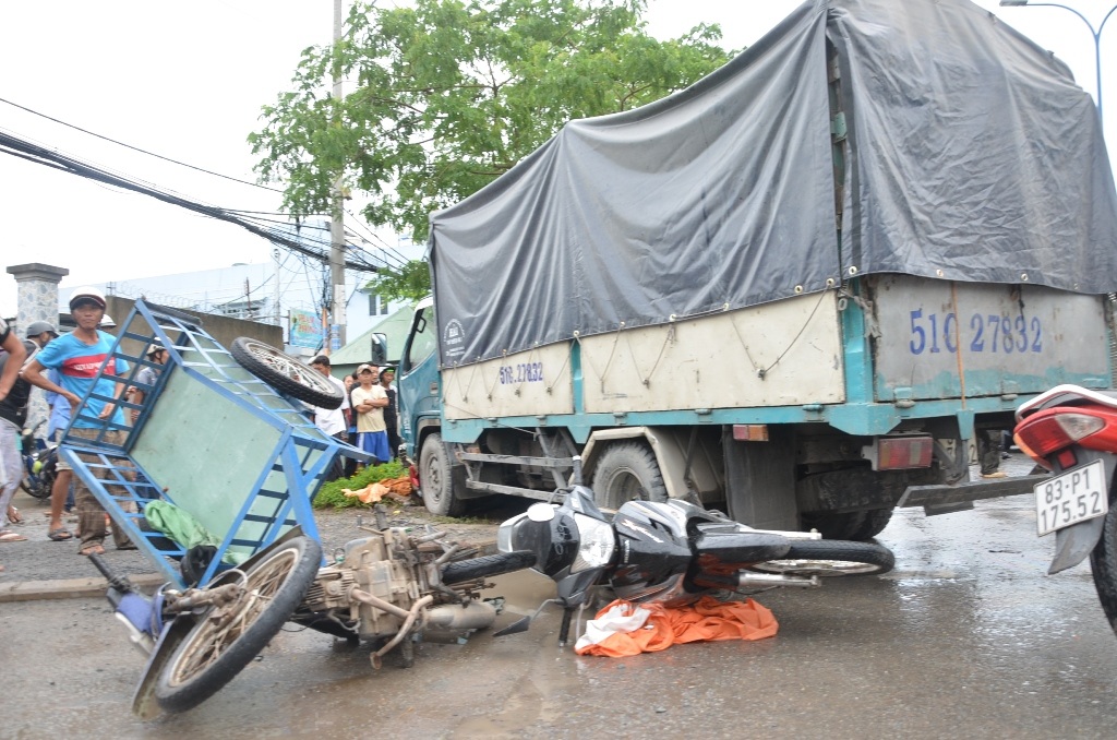 Hiện trường vụ tai nạn