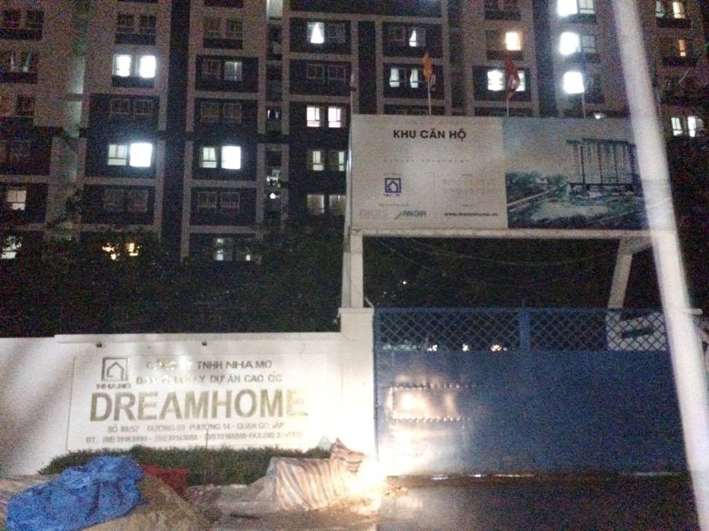 Sập giàn giáo ở dự án Dream Home Luxury, 1 người chết - 1 Công trình xây dựng dự án Dream Home Luxury xảy ra vụ tai nạn lao động