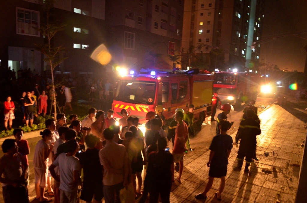 Vụ cháy chung cư Hoàng Quân vào đêm 15/7 khiến người dân giật mình vì hệ thống PCCC của chung cư vẫn chưa hoạt động nhưng chủ đầu tư đã đưa dân vào ở