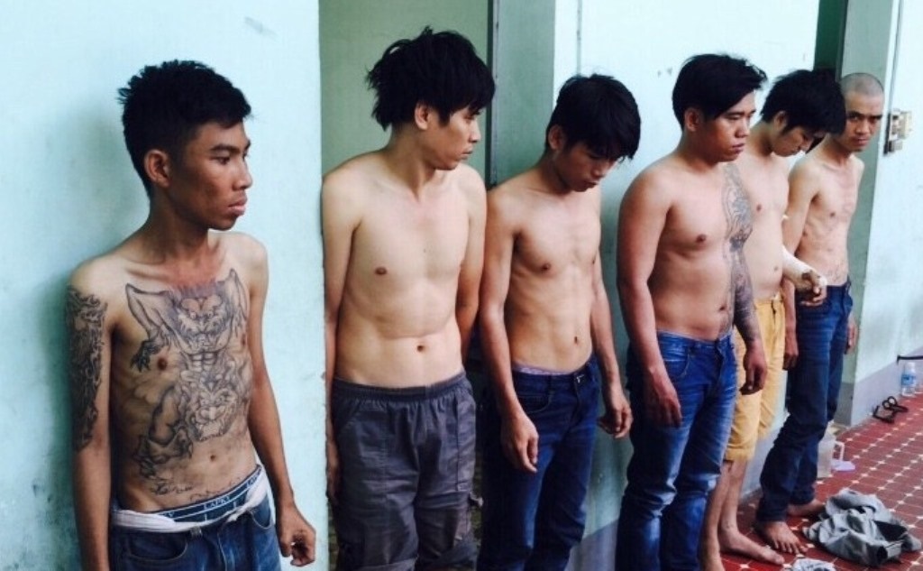 Các đối tượng trong băng nhóm bị bắt giữ