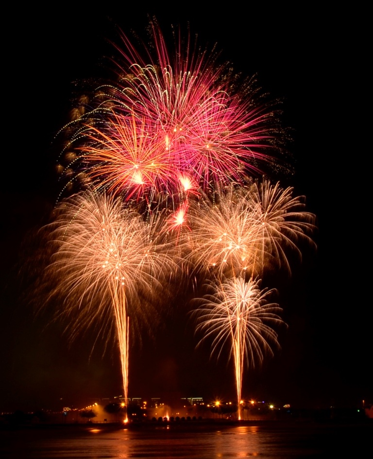 Bữa tiệc pháo hoa mãn nhãn người dân thành phố