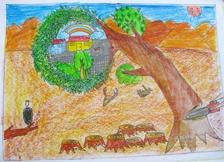 Học sinh sôi nổi thi vẽ tranh đón Tết Trung thu - 12