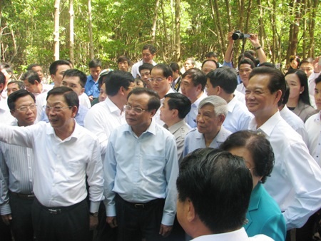 Động thổ xây dựng Cột cờ Hà Nội tại Mũi Cà Mau - 3