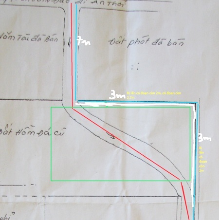 Kiên Giang: Dân "khóc", Trung ương chỉ đạo, chính quyền "bình chân như vại" - 6 Bản vẽ phác họa tuyến đường bị phía Công ty Hải Lưu xây dựng, rào lấn chiếm. Việc này theo Phòng Quản lý Đô thị huyện Phú Quốc khẳng định, phía Công ty Hải Lưu đã sai.