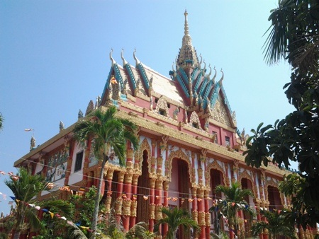 Chùa Khmer rực rỡ đón Tết cổ truyền - 3 Chùa Khmer rực rỡ đón Tết cổ truyền - 3