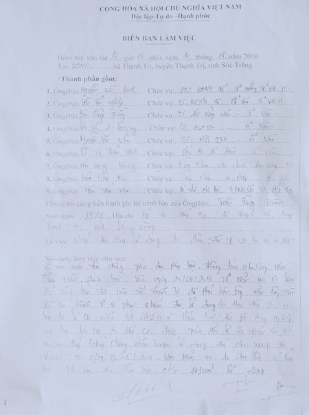 “Đất đứng tên người dân, sổ đỏ cấp cho xã”: Hết sức vô lý! - 8