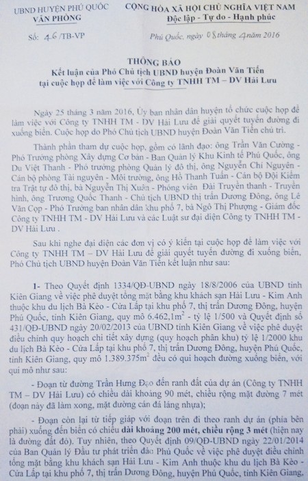Doanh nghiệp ngang nhiên chiếm đường công cộng: Thanh tra Bộ Xây dựng đề nghị xử lý - 7
