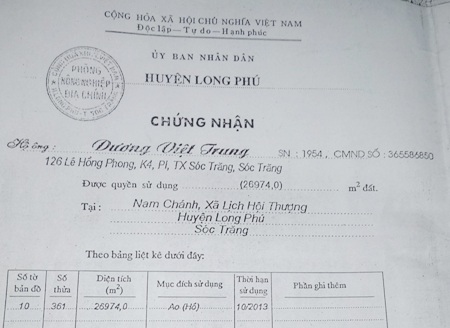 Sóc Trăng: Ngang nhiên chiếm giữ trái phép đất của anh chị em ruột - 4