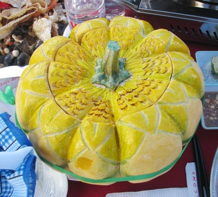 Ấn tượng món ăn "biến tấu" hình cây đàn kìm - 17