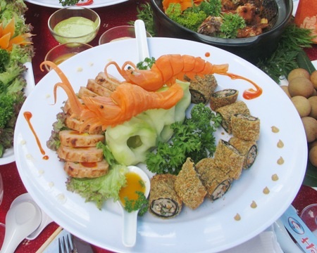 Đôi tôm xứ Bạc.