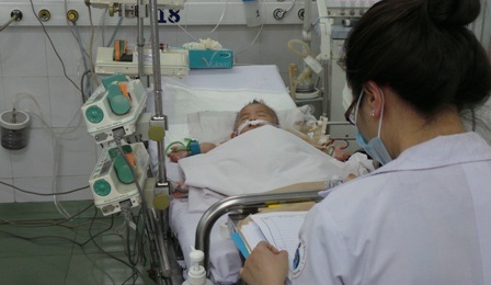 Phương pháp lọc máu liên tục đã cứu sống nhiều bệnh nhi mắc sốt xuất huyết nặng