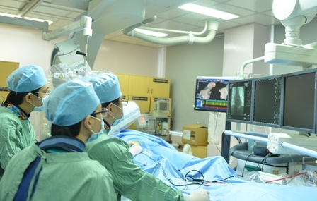 Một trường hợp đột quỵ được can thiệp tại bệnh viện Đại học Y Dược