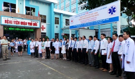 Sở Y tế sẽ triển khai 8 Trạm cấp cứu vệ tinh trong năm 2016