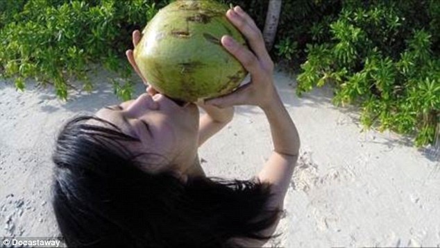 Nữ sinh trải nghiệm sống một mình trên đảo hoang suốt 19 ngày - 2 Dù chưa có nhiều kỹ năng sinh tồn nhưng cô vẫn quyết định chọn thử thách mạo hiểm nhất