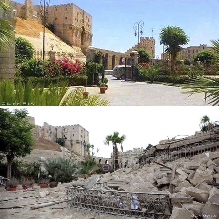 Lặng người nhìn các điểm du lịch ở Syria trước và sau chiến tranh - 8 Lặng người nhìn các điểm du lịch ở Syria trước và sau chiến tranh - 8
