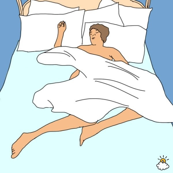 Những tác dụng tuyệt vời khi ngủ "khoả thân" - 1 Những tác dụng tuyệt vời khi ngủ "khoả thân" - 1