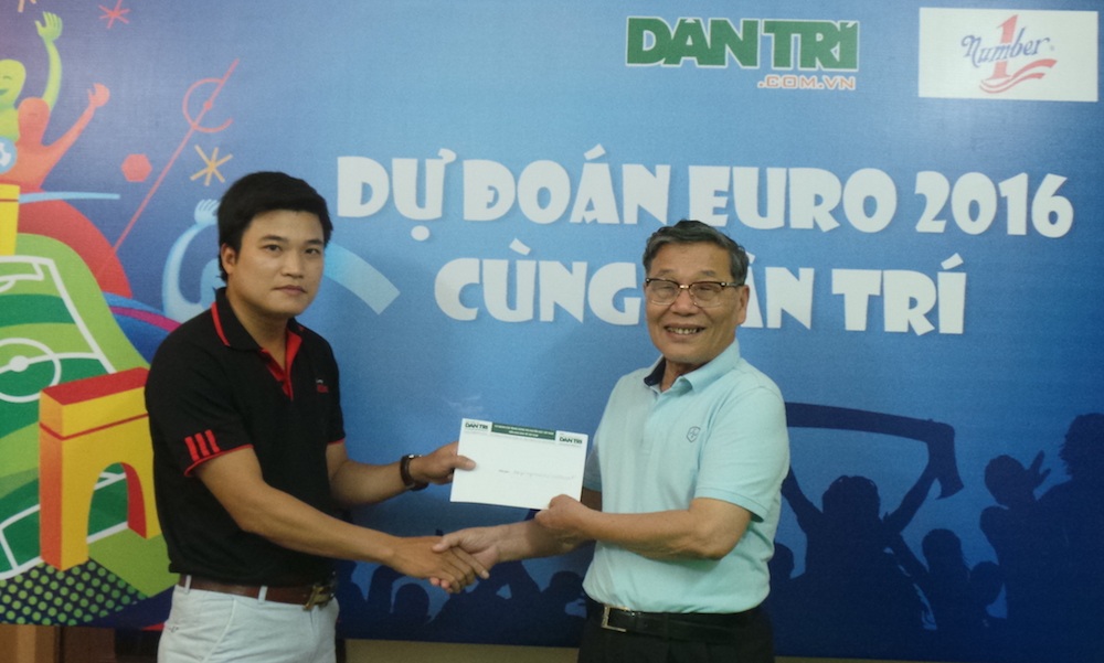 Độc giả Ngô Minh Tứ dự đoán đúng trận Italia 2-0 Tây Ban Nha.