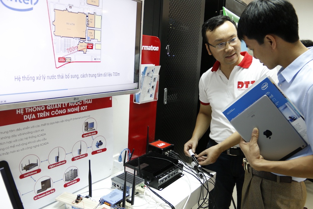 
Hệ thống quản lý nước thải dựa trên công nghệ IoT.
