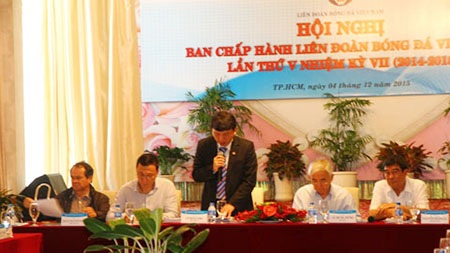 VFF chưa chọn quân HA Gia Lai làm nòng cốt dự SEA Games 2017 - 1 Hội nghị BCH VFF...