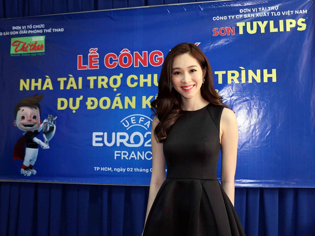 Hoa hậu Đặng Thu Thảo dự đoán đội Anh vô địch Euro 2016 - 2 Hoa hậu Đặng Thu Thảo dự đoán đội tuyển Anh vô địch Euro 2016