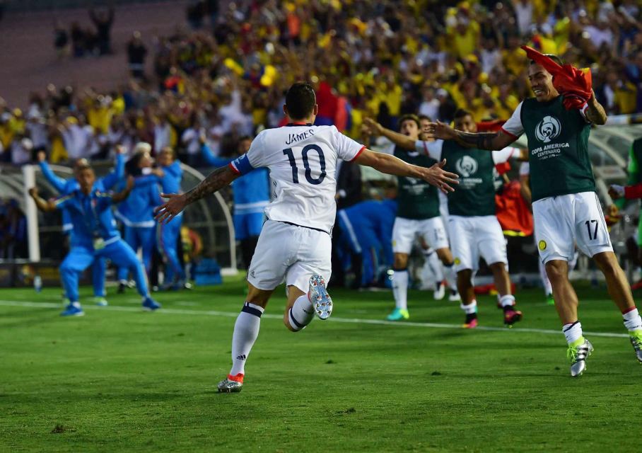 Vượt qua Paraguay, Colombia giành vé vào tứ kết - 2 Niềm vui của James Rodriguez sau khi cùng Colombia giành quyền vào tứ kết