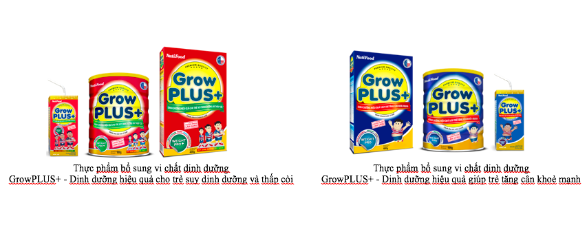 GROWPLUS+ của NutiFood - Dinh dưỡng hiệu quả giúp trẻ tăng cân khỏe mạnh - 1 GROWPLUS+ của NutiFood - Dinh dưỡng hiệu quả giúp trẻ tăng cân khỏe mạnh - 1