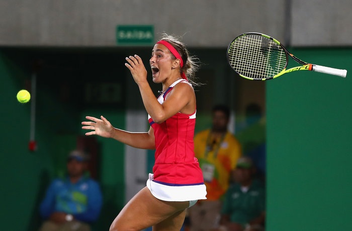 Những quốc gia lần đầu tiên giành huy chương vàng Olympic - 5 Monica Puig (Puerto Rico) thậm chí còn chưa tin mình giành HCV Olympic, tấm HCV lần đầu tiên trong lịch sử thể thao Puerto Rico tại Thế vận hội