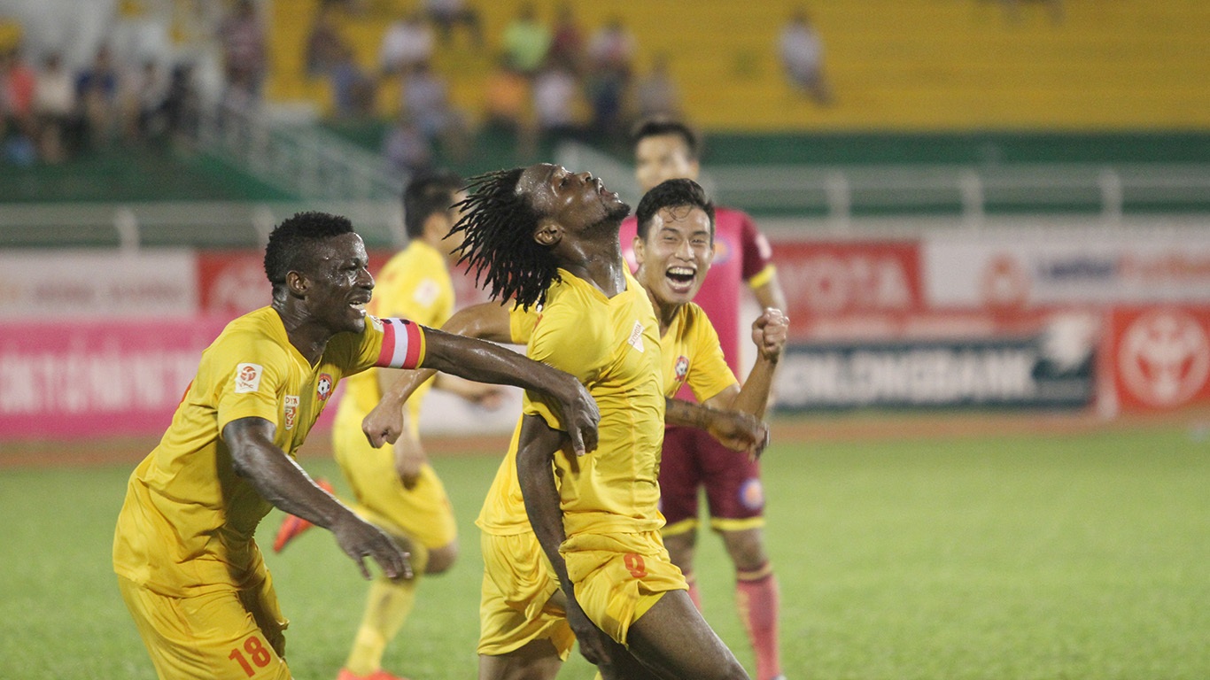 Sự trở lại của Fagan (9) sẽ giúp cho hàng tấn công của Hải Phòng mạnh hơn (ảnh: Trọng Vũ)