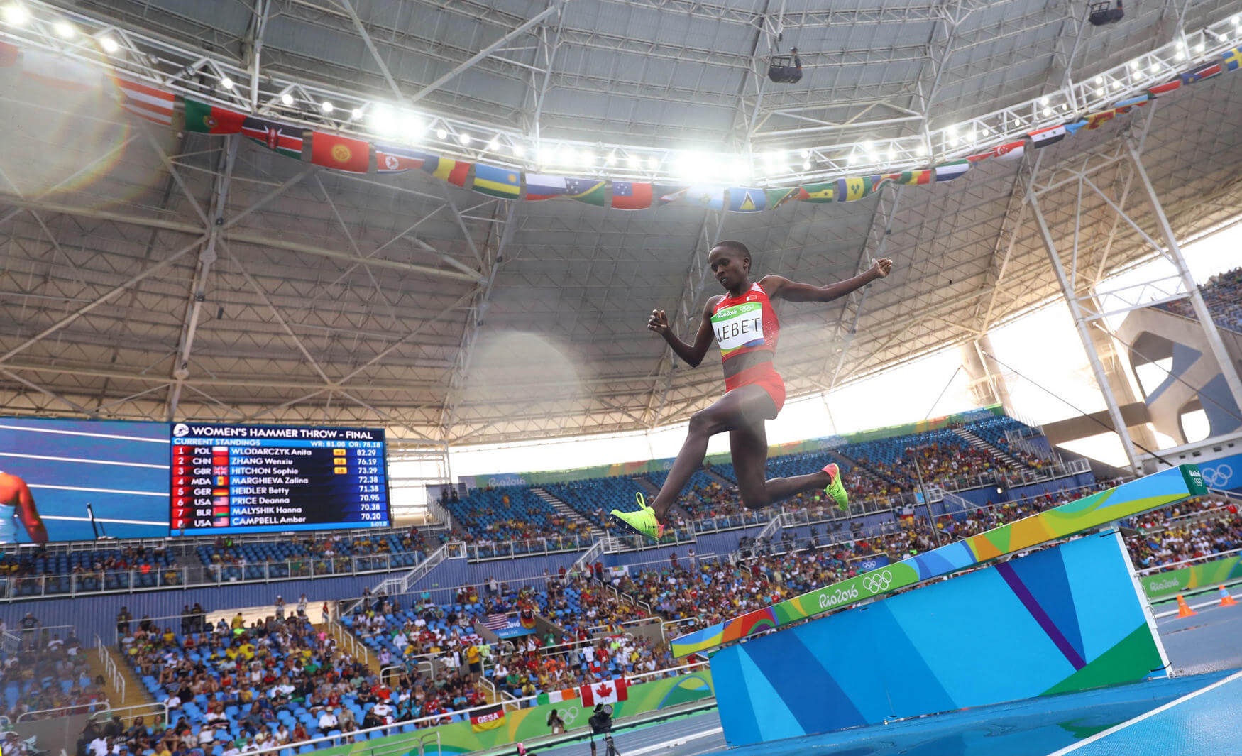 9 quốc gia lần đầu tiên trong lịch sử giành HCV Olympic - 1 Ruth Jebet giúp Bahrain có HCV trong môn điền kinh
