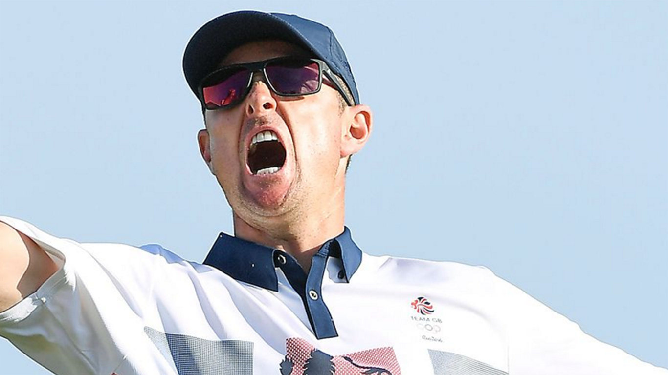 Những khoảnh khắc ấn tượng tại Olympic Rio 2016 - 11 Tiếng thét ăn mừng chiến thắng của golfer Vương Quốc Anh Justin Rose