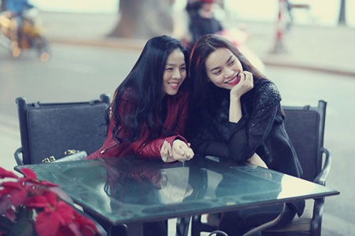 Hồ Ngọc Hà và Lệ Quyên ngày còn thân thiết