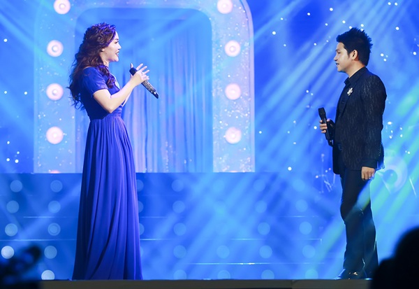 Ngọc Anh xúc động tri ân thầy giáo đầu tiên trên sân khấu - 3 Ngọc Anh song ca với Trọng Tấn Ngôi sao cô đơn.