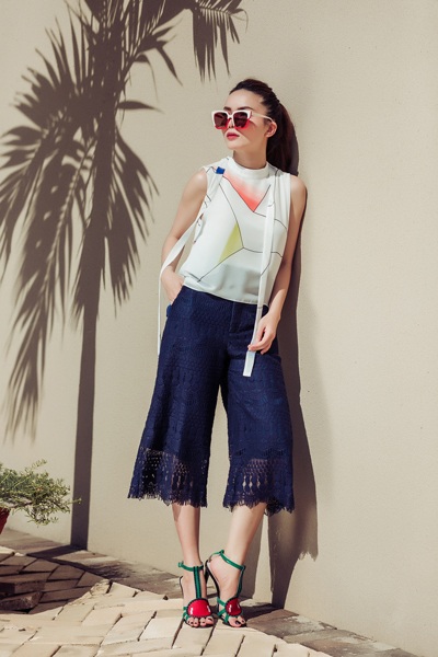 Ca sĩ Yến Trang sành điệu xuống phố - 8 Ca sĩ Yến Trang sành điệu xuống phố - 8