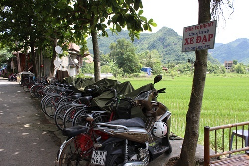 Dịch vụ thuê xe đạp ở Mai Châu, Hòa Bình