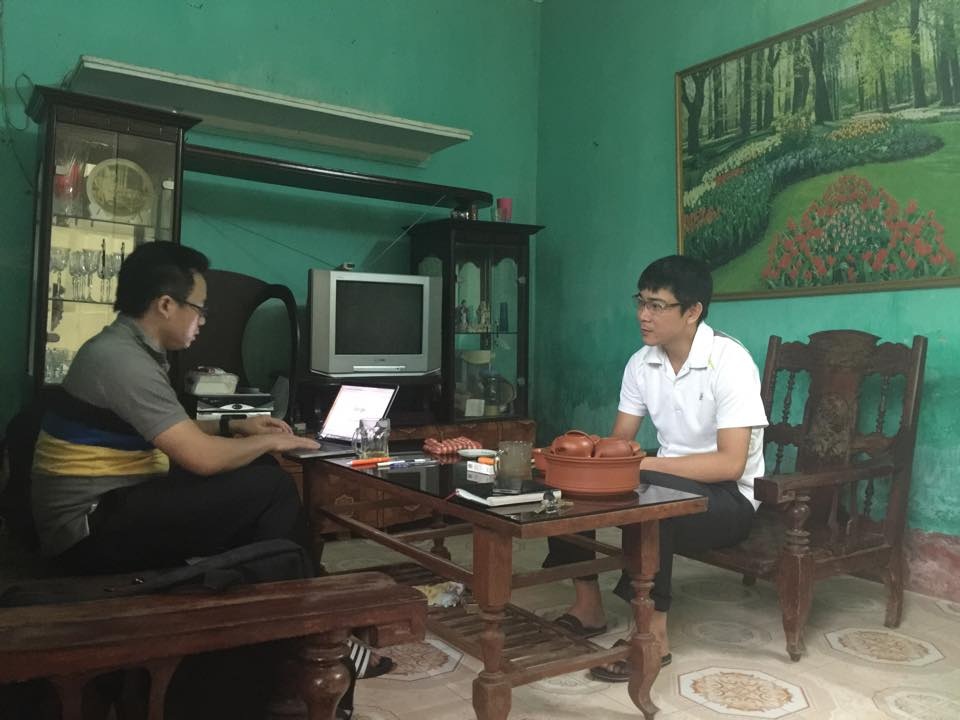 Tranh chấp bản quyền: Người nhận đã sáng tác “Tổ quốc gọi tên” lên tiếng - 1
Anh Ngô Xuân Phúc chia sẻ cùng PV Dân trí.