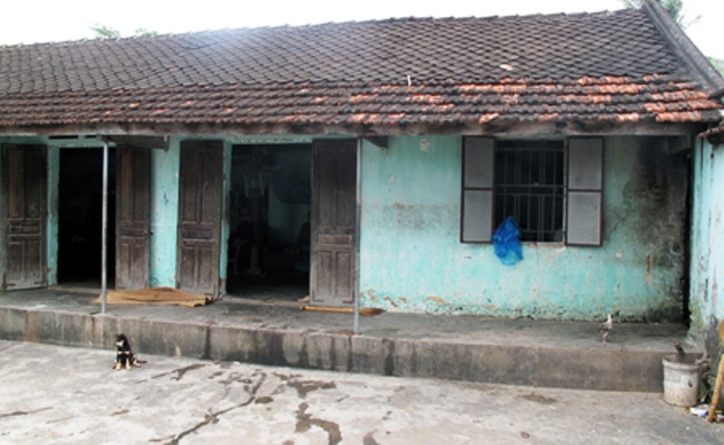 Thăm lại gia đình “Đồng đội ơi, cứu với": Ngày ấy - Bây giờ - 4 Căn nhà ông Hóa năm 2013 khi PV Dân trí tới viết bài.