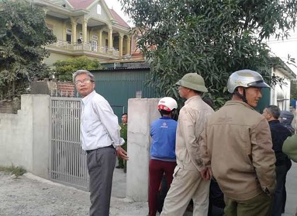 Nghi phạm giết người phụ nữ góa bụa là cô cháu gái xinh đẹp - 1 Ngôi nhà bà Hương nơi xảy ra sự việc.