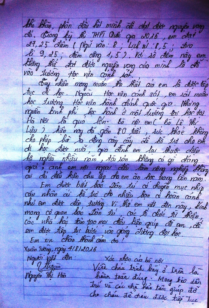 Nữ sinh mồ côi cha mẹ cật lực làm thuê kiếm tiền vào đại học - 13