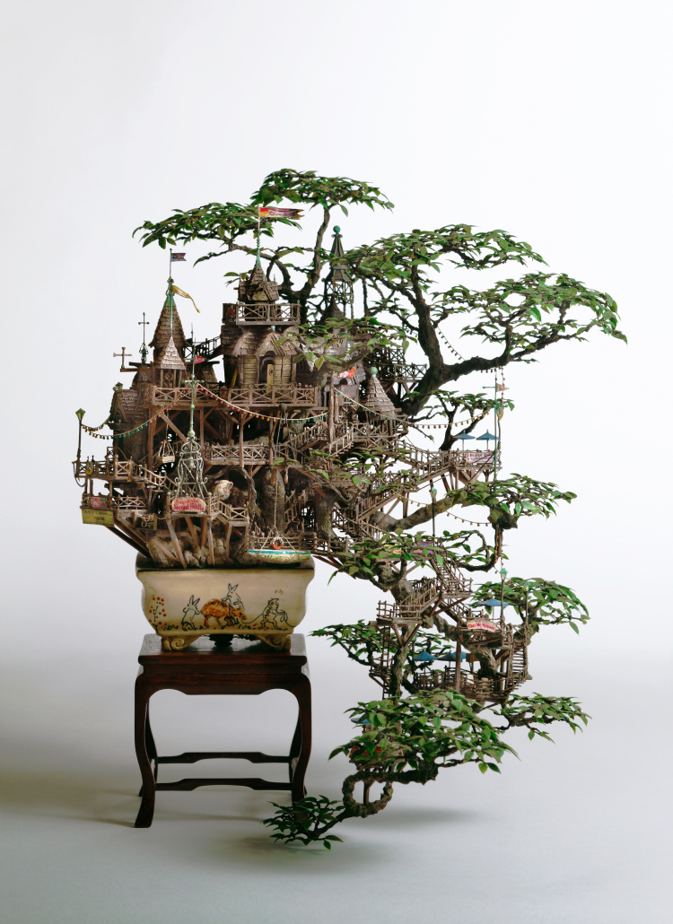 Những lâu đài bonsai tinh xảo - 8 Lâu đài của Robinson trên đảo hoang