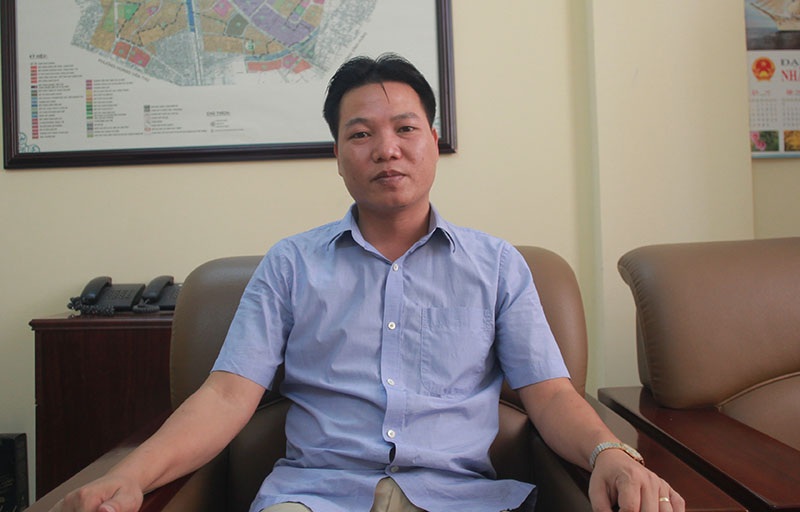 Ông Nguyễn Trường Thịnh - PCT phường Mai Động. Ảnh: Cường Net