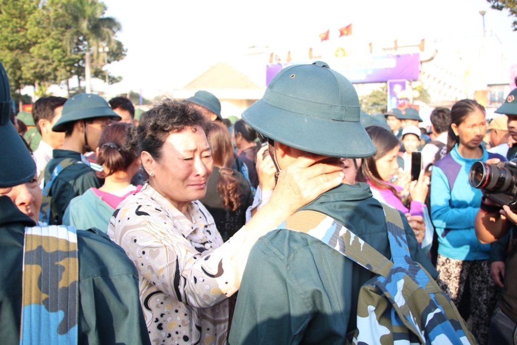 Hơn 4.100 thanh niên lên đường nhập ngũ - 4 Hơn 4.100 thanh niên lên đường nhập ngũ - 4