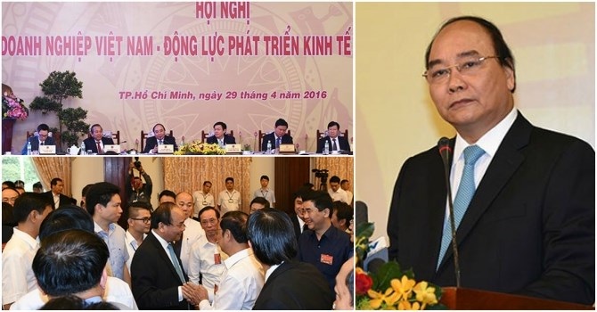 Doanh nghiệp tố ngành thuế "bắn nhầm hơn bỏ sót", UBND tỉnh "lộng quyền" - 1 Ngay sau khi nhậm chức, Thủ tướng cùng các thành viên Chính phủ đã đối thoại và lắng nghe phản ánh, nguyện vọng của cộng đồng doanh nghiệp.