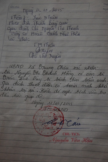 Mà gia đình hoàn cảnh lại quá khó khăn.