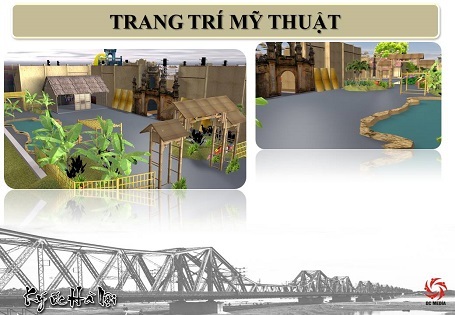 Chương trình tái hiện một Hà Nội xưa.