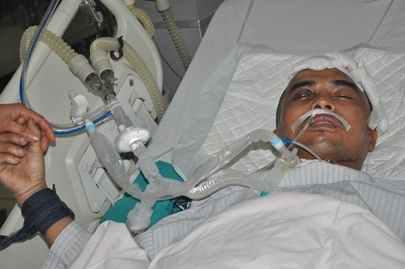 
Những ngày đầu vào viện những tưởng thần chết đã mang anh đi...
